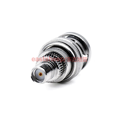 Eastsheep RF Adapter TRB/SMA-JK Tri-coaxial BNC Male to SMA Female, 1-pack