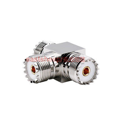 Eastsheep walkie-talkie adapter UHF-KKK SL16-KKK UHF tee, M-type tee connector
