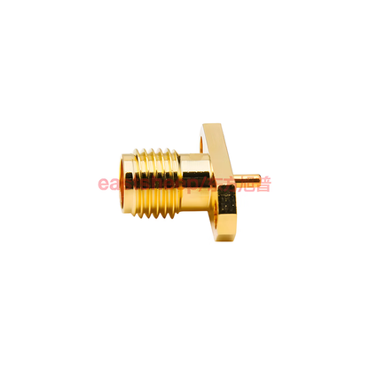 Eastsheep RF Connector SMA Female 2-Hole Flange Housing Mounting Base Microstrip SMA-KFD20A 5-pack