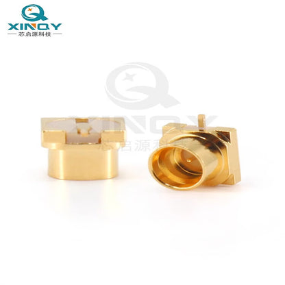 XINQY GPO Surface Mount Connector SMP-JHD34 Semi-Escapement PCB/Printed Circuit Board Surface Mount Socket with 5 SMP/GPO (18G) Optical Visors