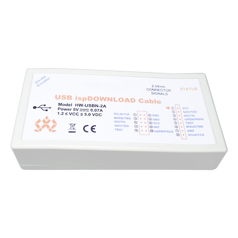 Xinkaichen HW-USBN-2A 2B USB ISP Programming Cable, 4-in-1, 30M High-Speed