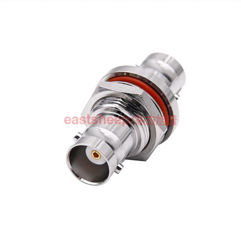 Eastsheep RF Adapter BNC-KYK (Female to Female) - Waterproof Panel Connector, Dual-Pass BNC-KKY Waterproof Connector (1 unit)
