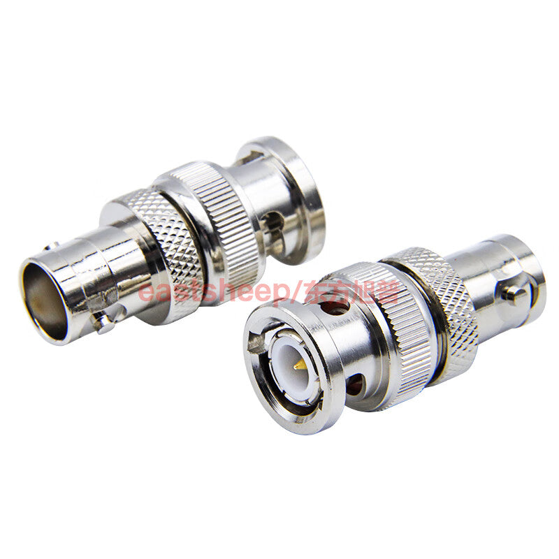 Eastsheep RF coaxial adapter BNC-JK BNC male to BNC female adapter connector, Q9 male to Q9 female, 2-pack