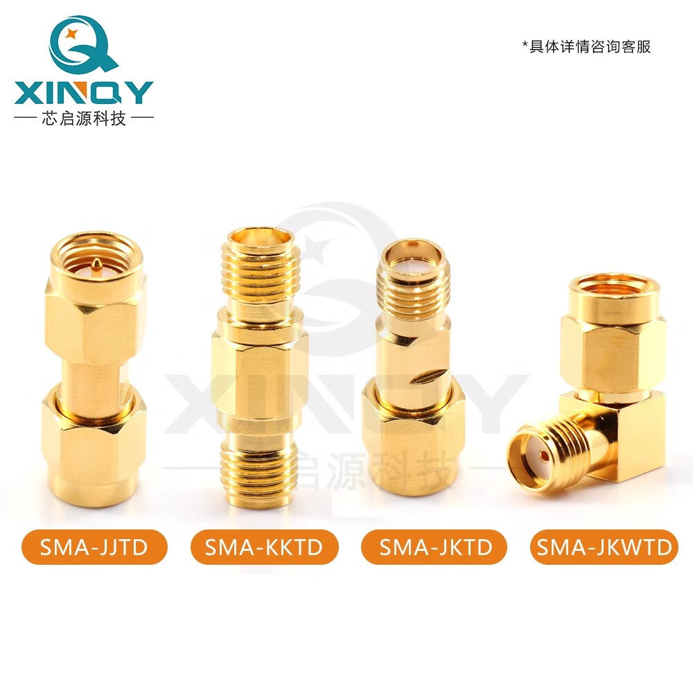 XINQY SMA/JJ 18G Coaxial Adapter JK/KK 8G Network Splitter Test Connector 50 Ohms DC-8GHz; SMA-JK (Male to Female)/5pcs