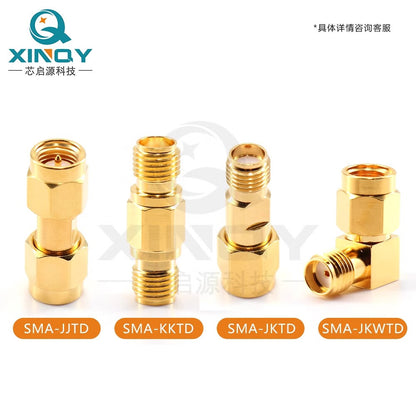 XINQY SMA/JJ 18G Coaxial Adapter JK/KK 8G Network Splitter Test Connector 50 Ohms DC-8GHz; SMA-JK (Male to Female)/5pcs