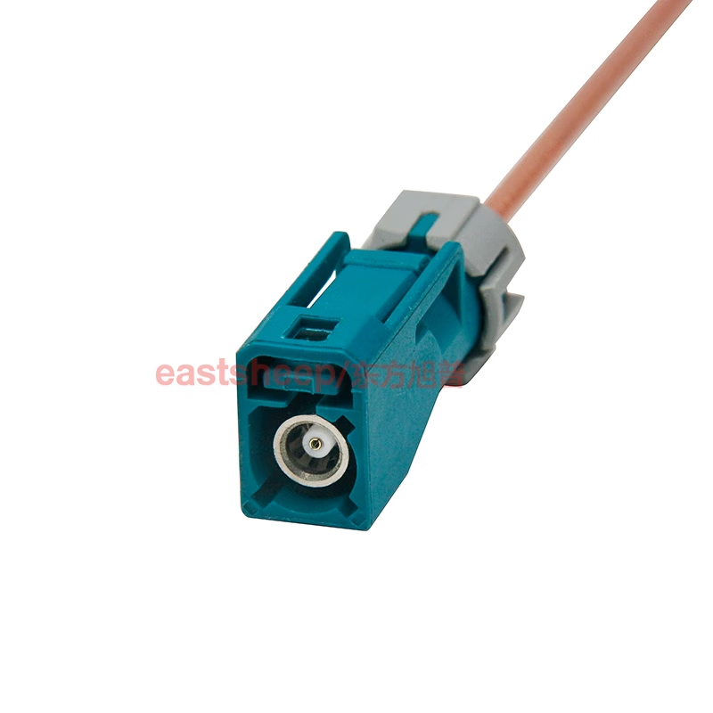 Dongfang Xupu RF Connector Cable, Fakra-Z Type Female to Female Waterproof, 3 Meters, RG316-FAKRA-KK (Z Type) Waterproof