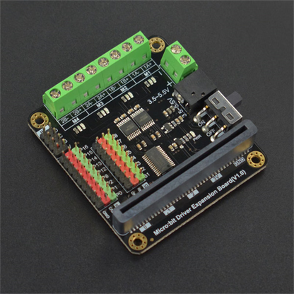Xinkaichen DFR0548 Micro:bit Motor Driver Expansion Board Compatible with M10/K10 Line-Flying Boards