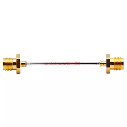 Eastsheep RF cable, SMA female to female, 047 semi-steel thin coaxial cable, 0.5m, KTG-047-SMA-KK.