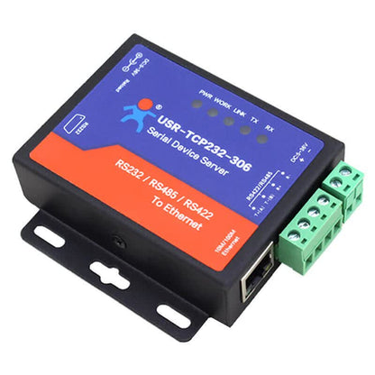 Human Internet of Things USR-TCP232-306 Single Serial Port Server Ethernet to RS232/485/422