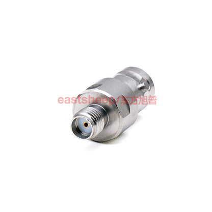 Eastsheep RF Adapter BNC/SMA-KKG Stainless Steel BNC Female to SMA Female, 1 piece per pack