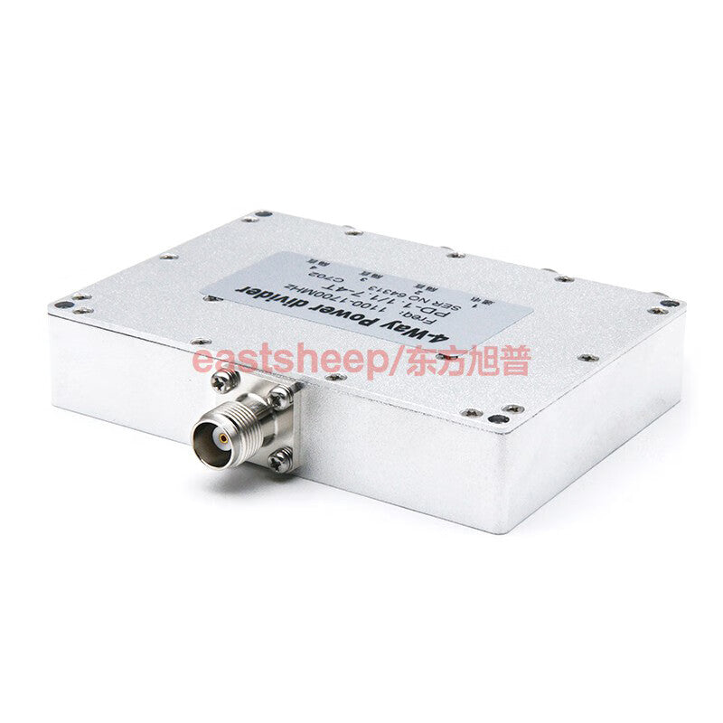 Eastsheep TNC microstrip 1-to-4 power divider, TNC main GPS power divider, 1100-1700MHz with DC blocking.