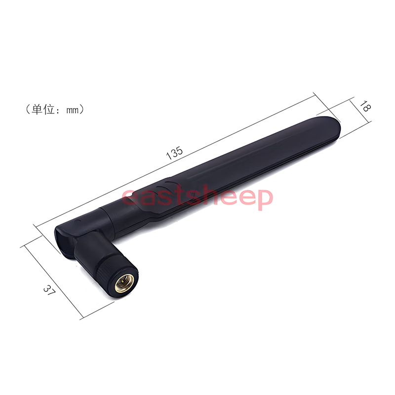 Eastsheep 2.4G/5G/5.8G Dual-Band Omnidirectional Antenna, 5dB/8dB, SMA Inner Pin, DFXP-WIFI07