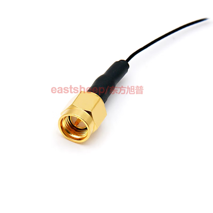 Dongfang Xupu RF Connector Cable IPEX 4th Generation to SMA-J Male Connector 0.1m RG0.81-IPEX 4th Generation/SMA-J