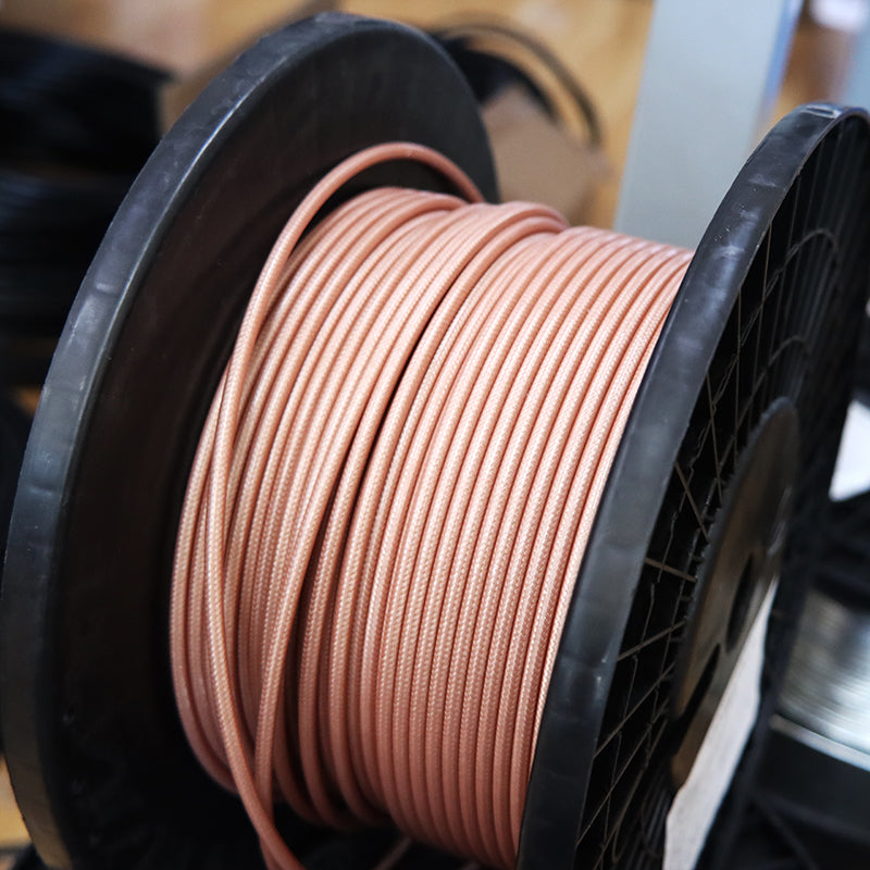 Eastsheep High Temperature and High Frequency Coaxial Cable, Teflon RG142 Single Shielded Silver-Plated RF Cable, 100 meters