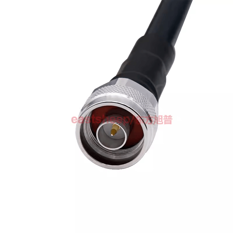 Eastsheep RF connector cable, 7-core feeder cable, 1-meter N-male to N-male extension cable, NM-NM 0-3G SYV50-7-1-N-JJ