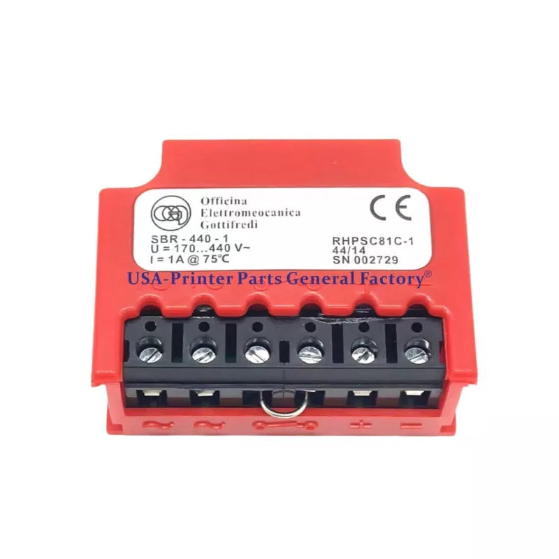 fit for REPLACE OEG SBR-440-1 U=170.440 V~ I=1A @75℃ RHPSC81C-1 motor brake [2]