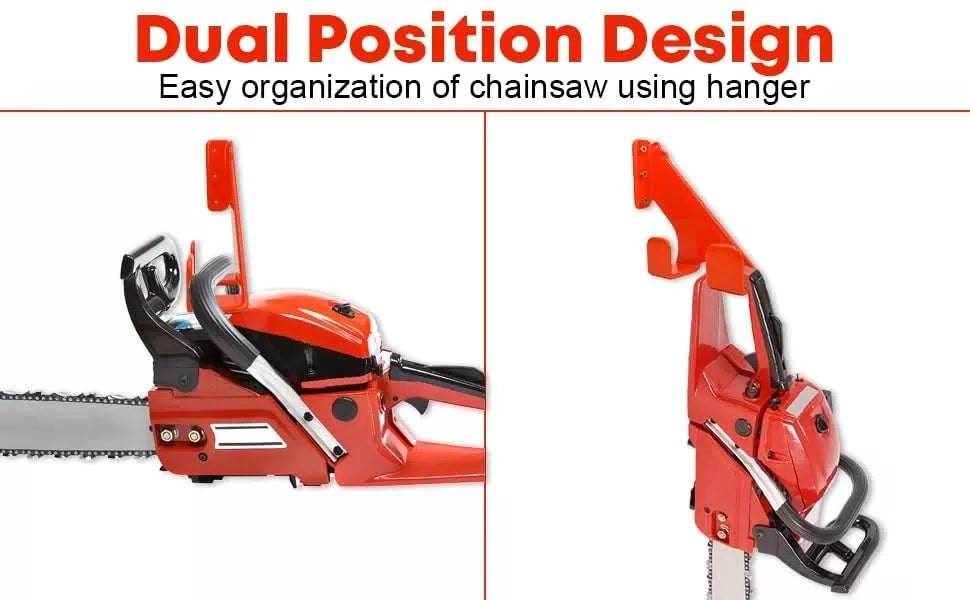 ftawihan Chainsaw Wall Mount, Hanger, Heavy 10 x 5 x 2 inches, 2Pack [3]