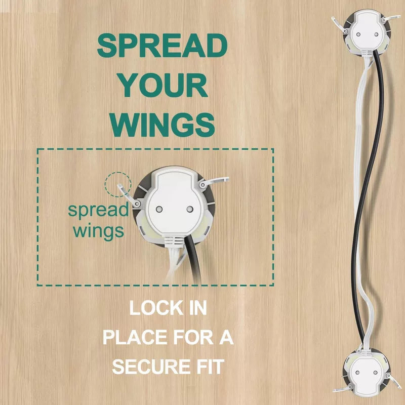 in-Wall Cable Management kit, Cord Hiding for Wall, Hide TV Wires When white [7]
