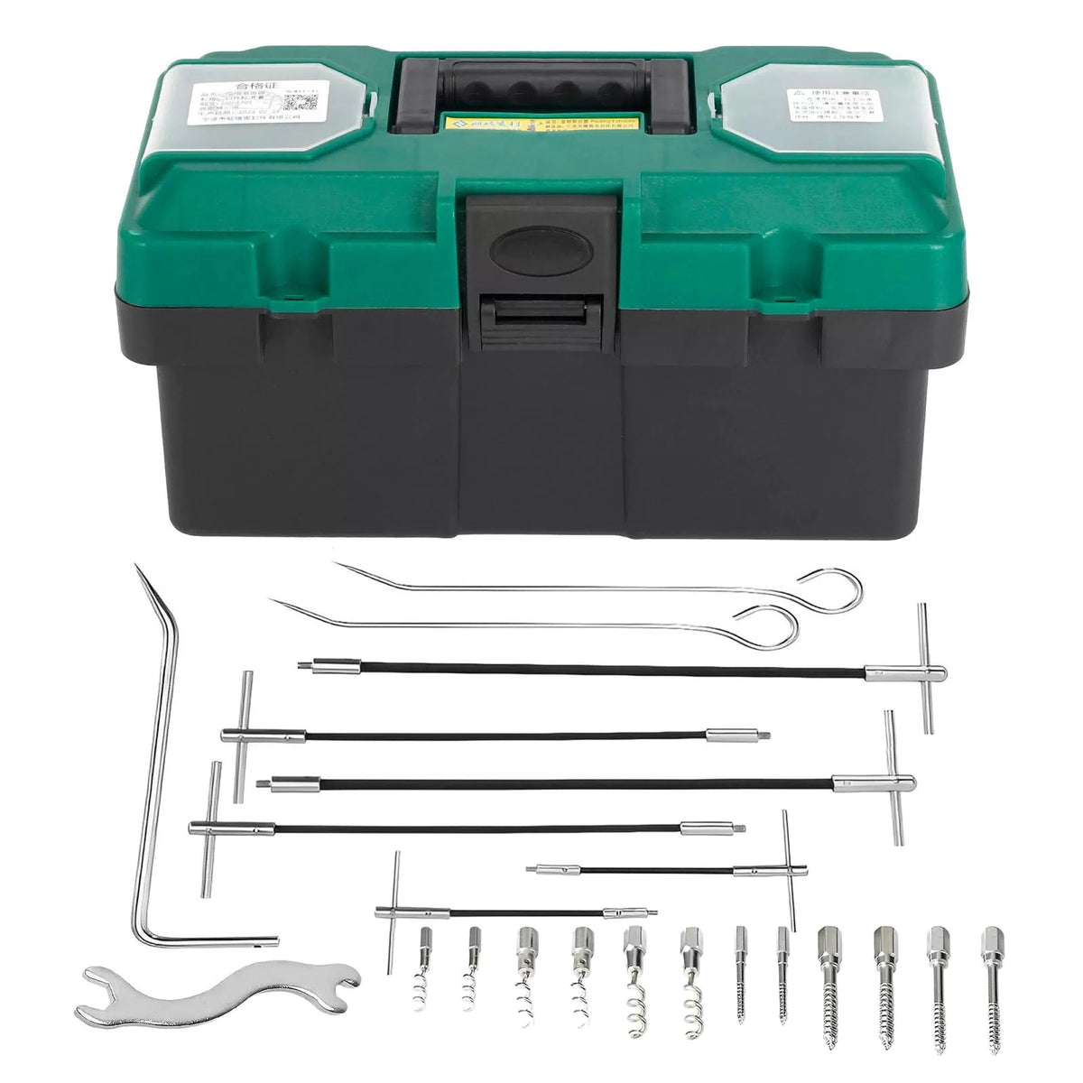 lukar 23pcs Packing Extractor, Pump Puller Set, Seal Silvery [1]