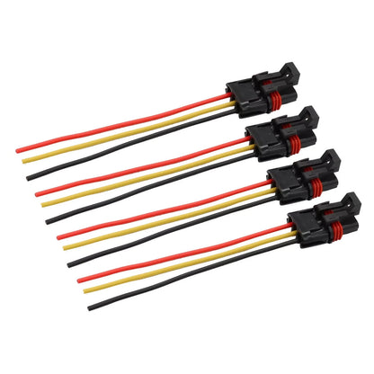 4Pcs Pulse Power Bus Bar Plug Pigtail Connector Fit For Polaris RZR PRO XP/XP 4