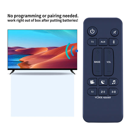 Remote Control For Polk Audio Signa S1, S2, and S3 RE6214-1 Ultra-Slim Soundbars