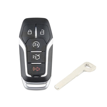 5 Buttons Key Fob Shell Case For Ford 2015-2017 F-150 Explorer Edge Fusion Car