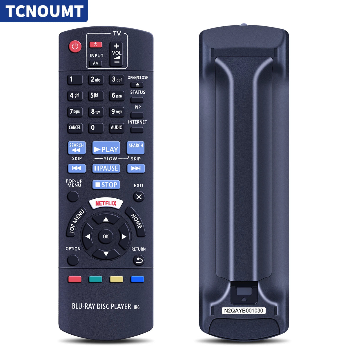 N2QAYB001030 Remote Control For Panasonic Disc Player DMP-BDT175