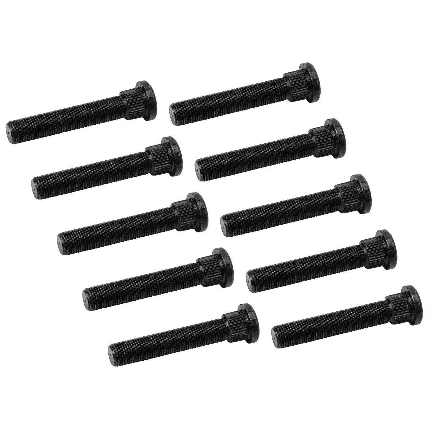 (Set of Ten Studs)  1" Longer than Stock Wheel Stud Bolt for 65-04 Ford Mustang