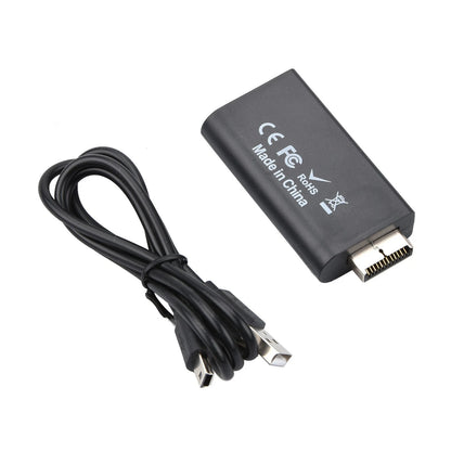 For Playstation 2 PS2 To HDMI-Compatible Adaptor HD RCA AV Audio Video Connecter