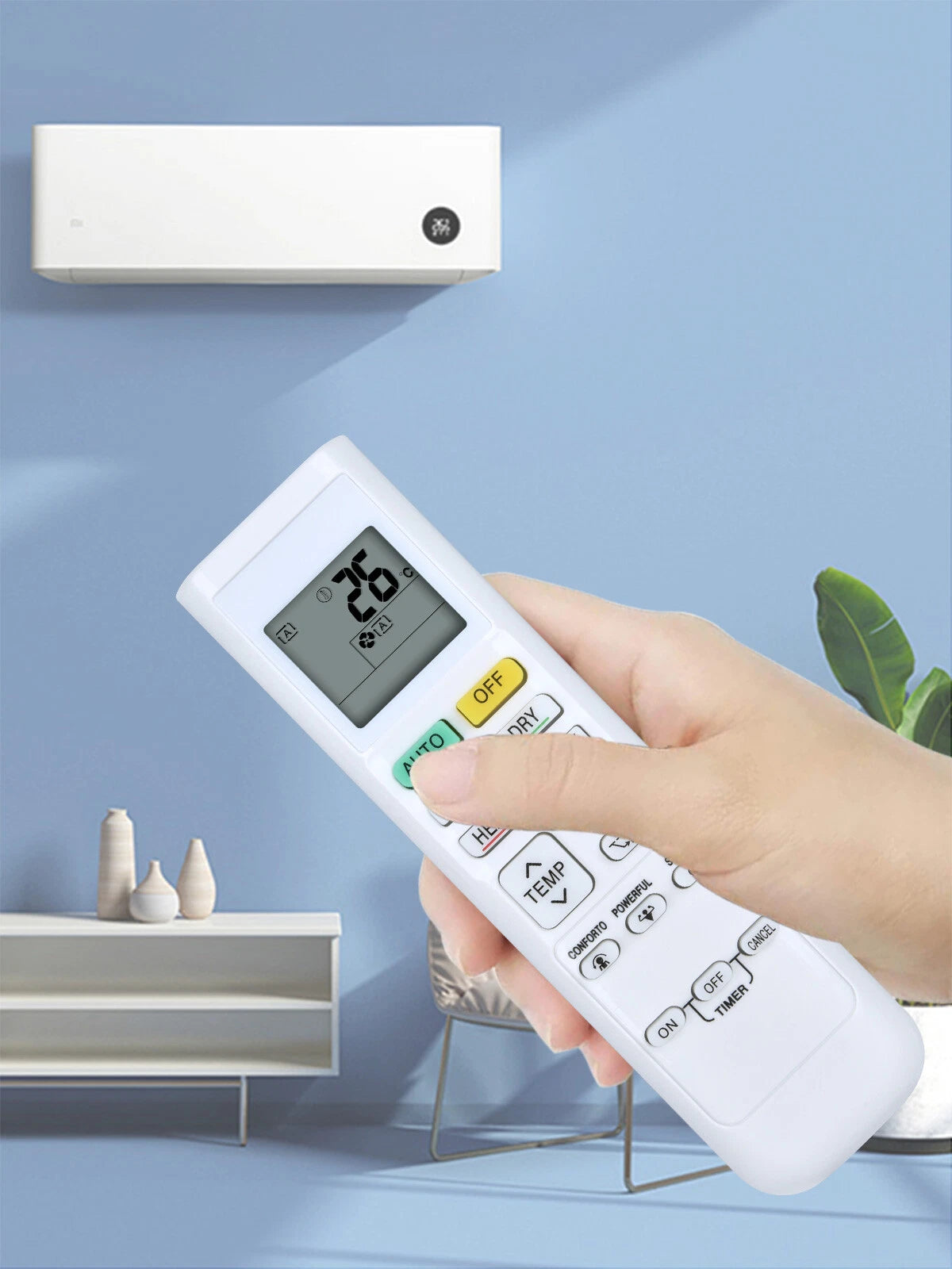Remote Control For Daikin Air Conditioner FTK09NMVJU FTX09NMVJU FTK12NMVJU