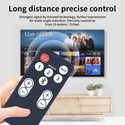 RE15031 Remote Control For Polk Soundbar 2000 3000 4000 5000 6000 6500 9000