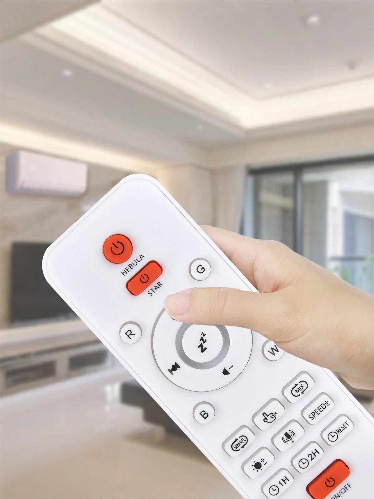 Remote Control For Rossetta Galaxy Projector, Star Projector RT008 RT002W