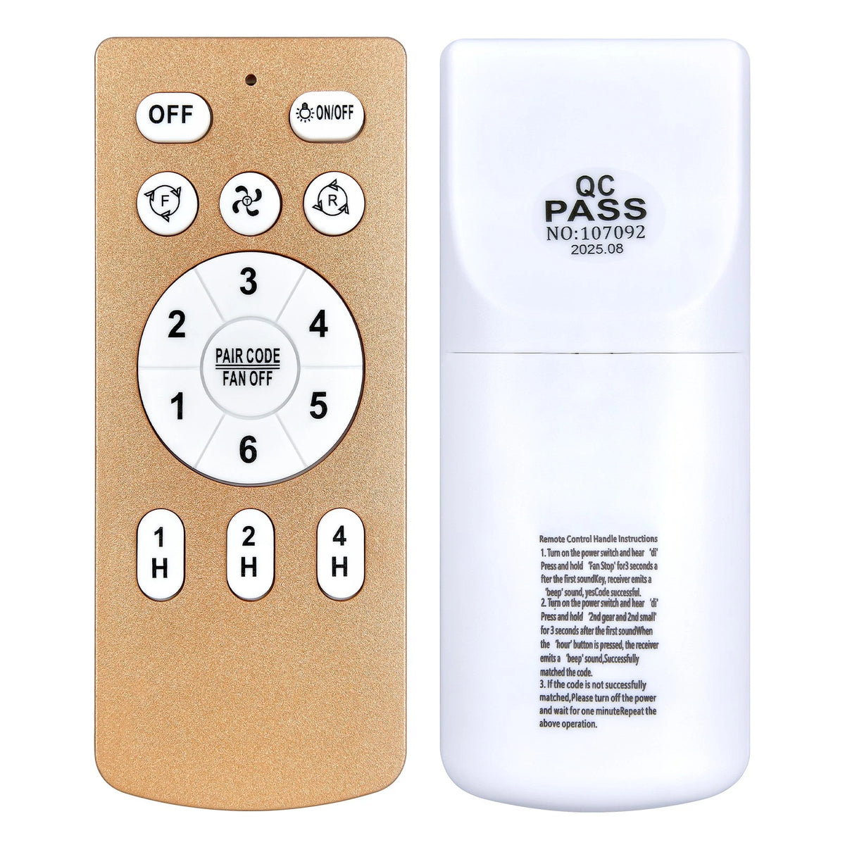 Replace Remote Control For Letmarey Bouncats HuixuTe Ceiling Fan with Light