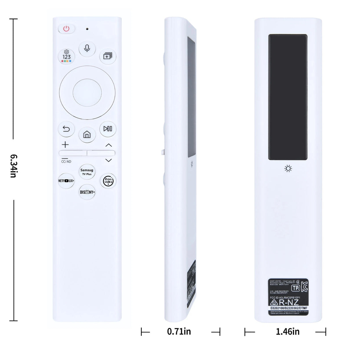 BN59-01391A Solar Voice Remote Control For Samsung Neo QLED Crystal UHD TV