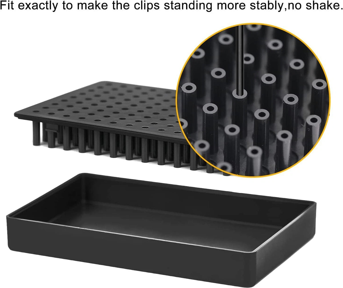 Yocoolfun Model Painting Stand Base Holder and 12PCS Bendable 1 Piece