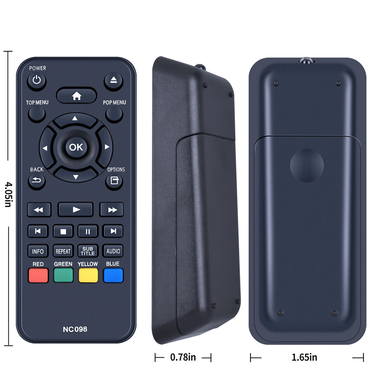 NC098UL NC098 Remote Control For Philips DVD Player BDP1502