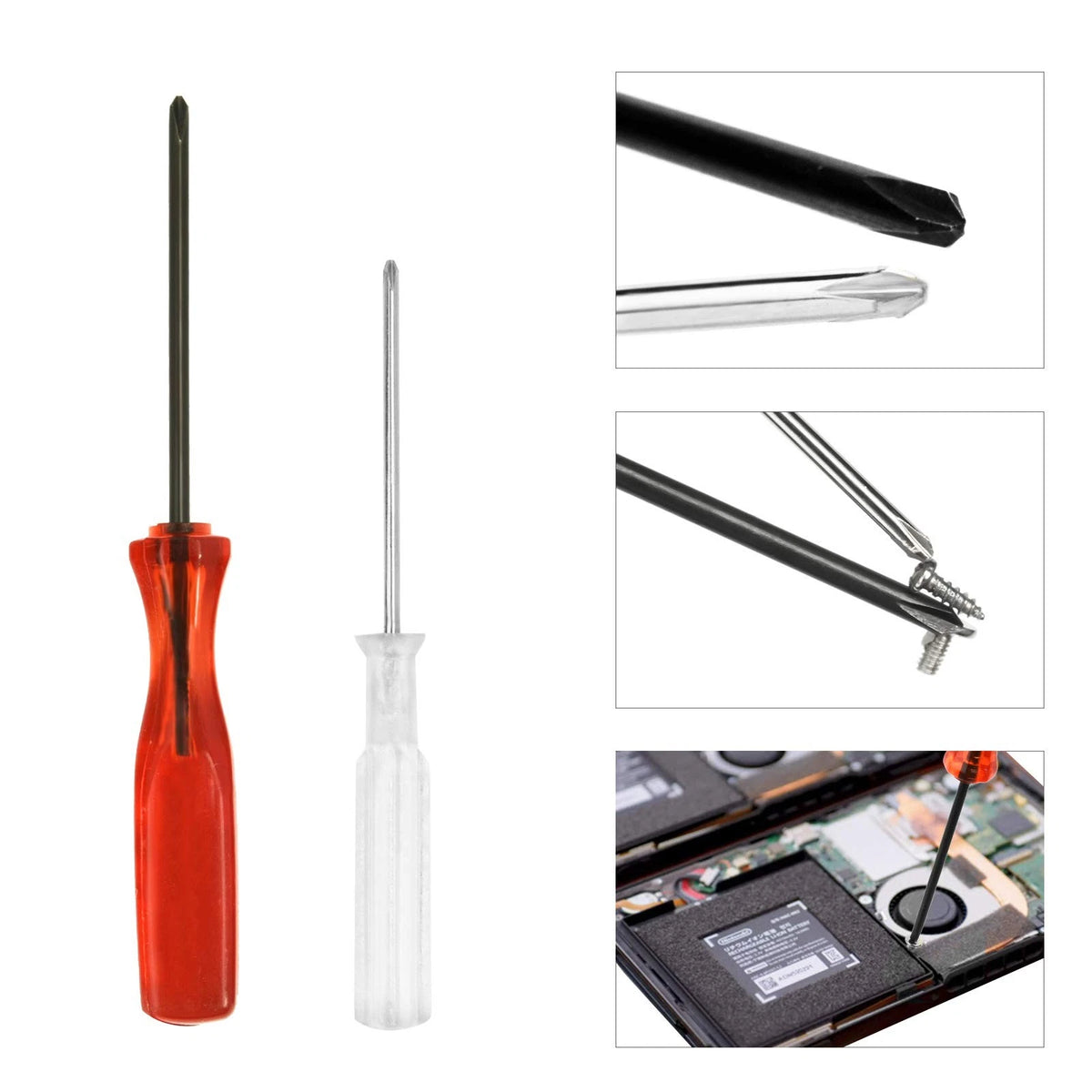HIGHFINE Triwing 1.5 2.5 3.0 and Phillips PH00 Screwdriver Set Repair for...