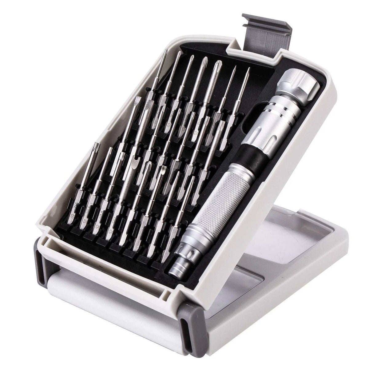 NANCH Small Precision Screwdriver Set for Electronics,22-in-1 Small, Silver