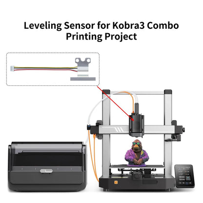 FYSETC 3D Printer Accessories for Kobra 3 Combo Strain Gauge Sensor Auto Bed...