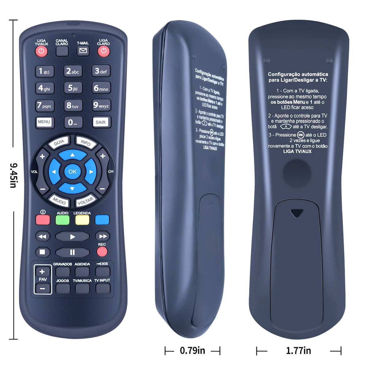 Replacement Remote Control For Claro RC3194701/02 RC3194701/01