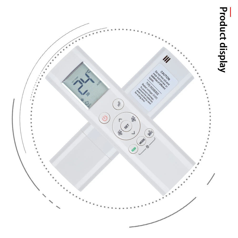 RG58B/BGE Remote Control For Midea AC Air Conditioner RG58B1/BGE RG58E3/BGEF