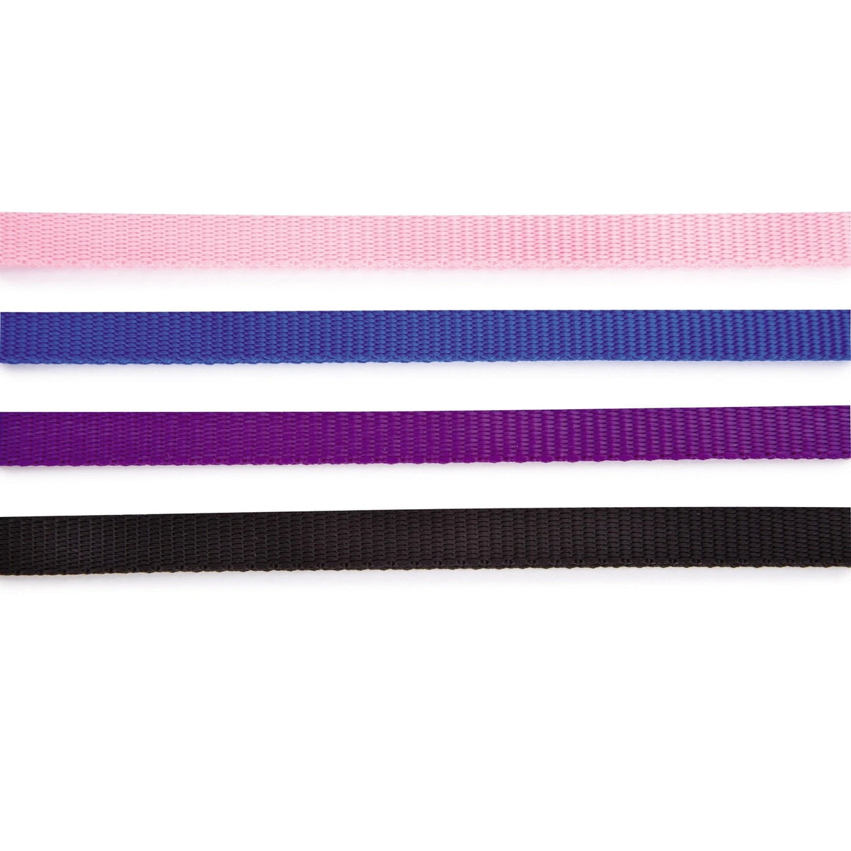 Top Performance Basic 18" Nylon Pet 4/Pack, Blue, Pink, Black, Purple