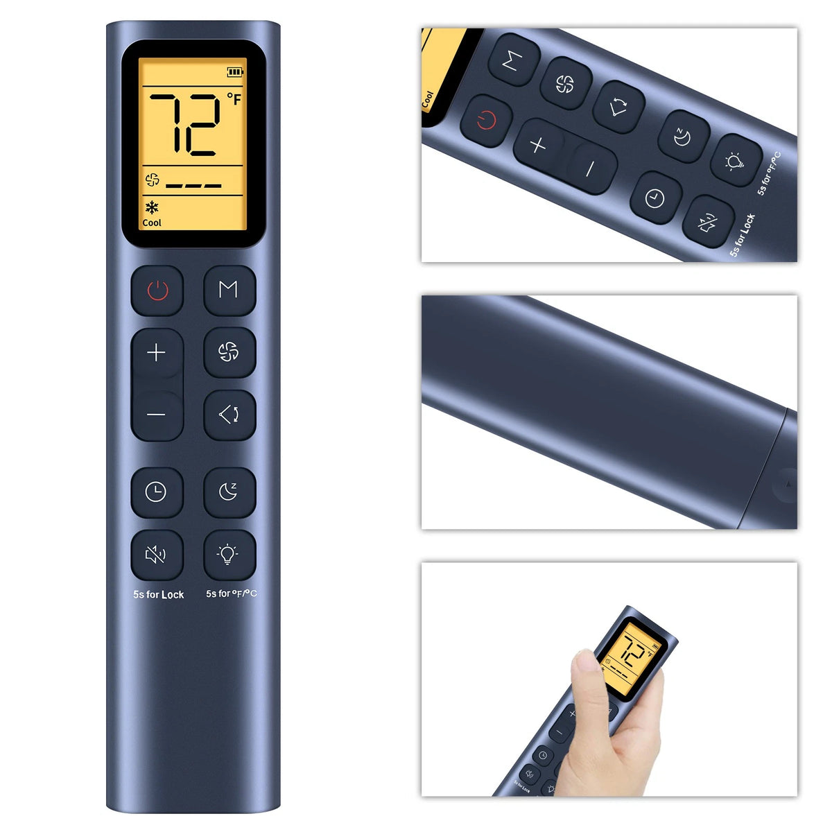 Remote Control For DREO Portable Air Conditioners AC002S AC003S AC318S AC319S