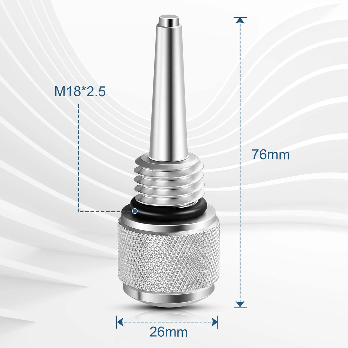 Dreyoo 2 Pcs Compatible with 55201 Magnetic Oil Dipstick for Inverter...