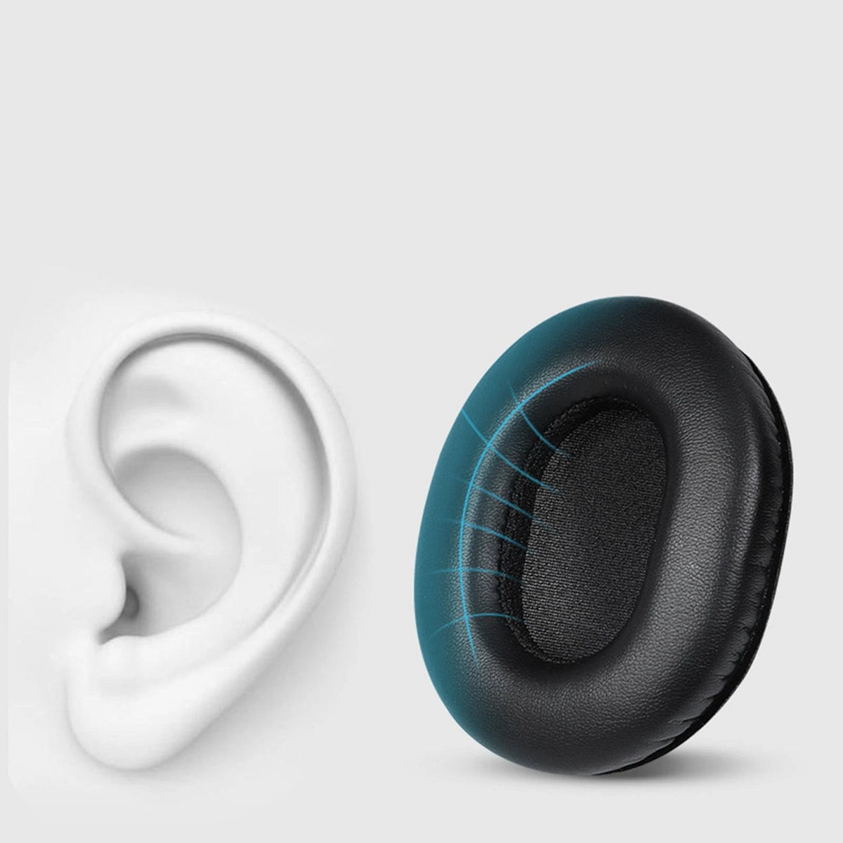 1Pair Ear Pads Cushion Cover For Audio-Technica ATH-M70X Headphone Accessories