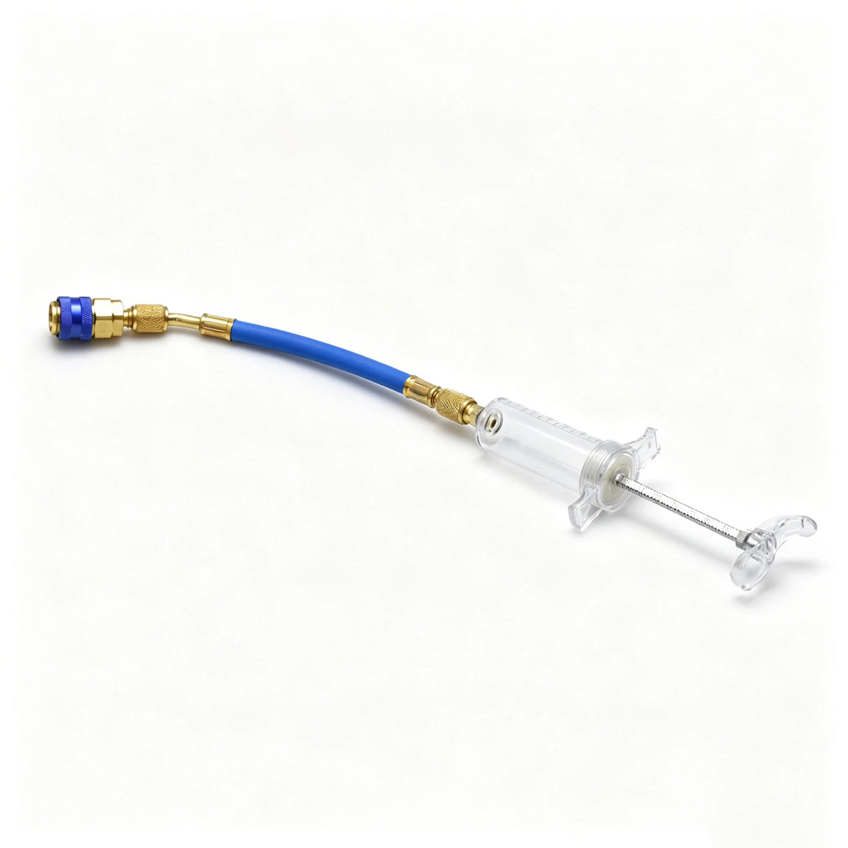 1PCS  Oil and Dye Injector Featuring a 1/4 inch female SAE connector