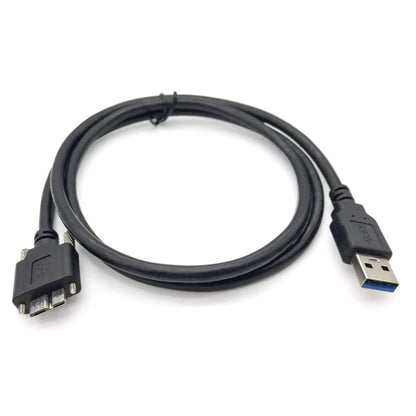 Durable USB 3.0 Male to Micro B Male Industrial Camera Cable Cord With Screws