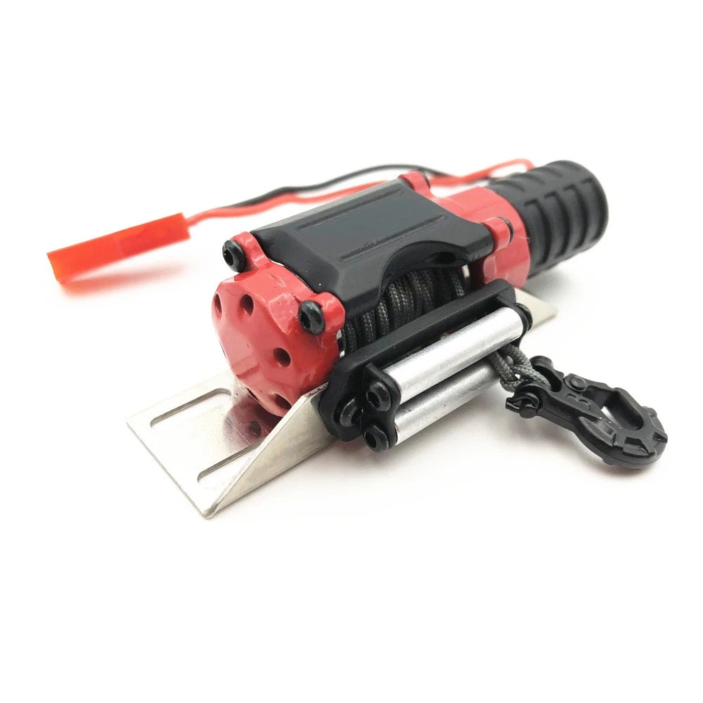 Warn Winch for 1/10 SSCX10 D90 D110 TF2 TRX4 TRX-4 KM2 RC Car Crawler