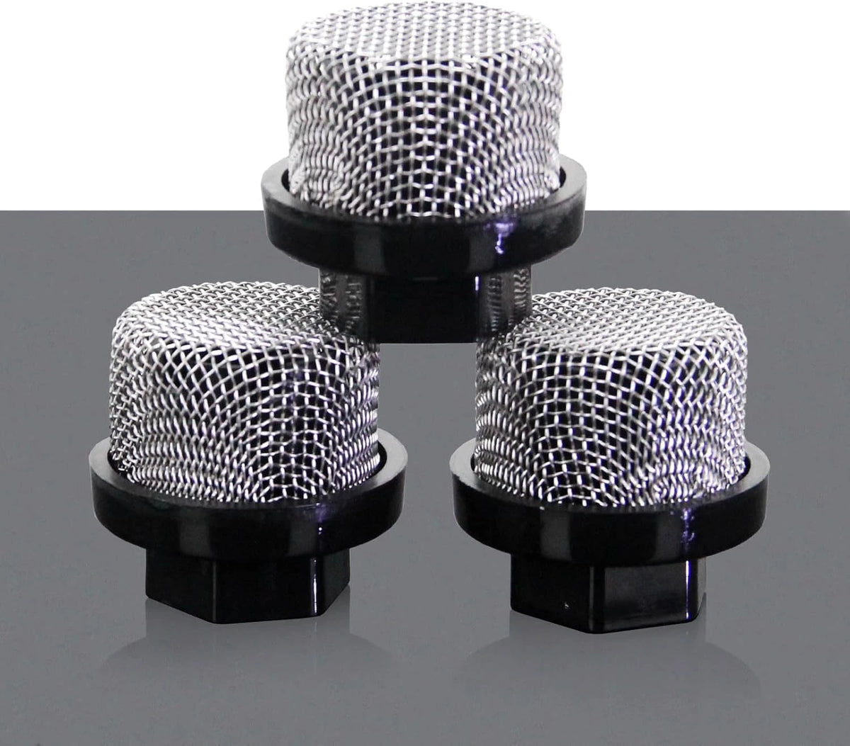 700805 3/4" UNF Thread Inlet Filter Screen Suction BLACK,stainless steel