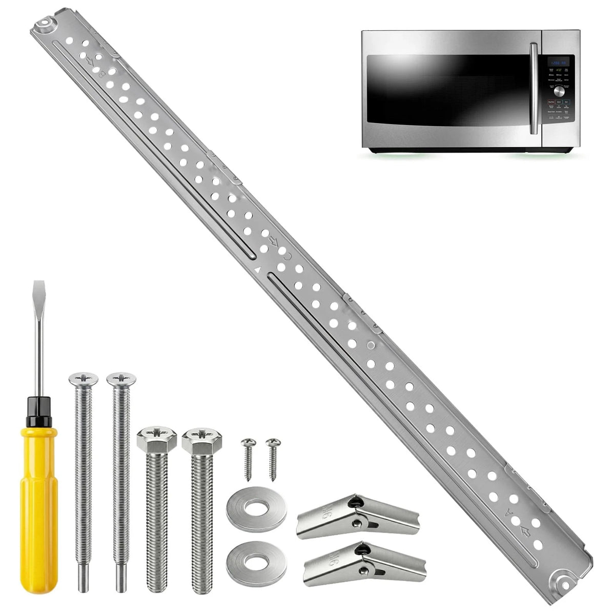 DE70-00561A DE92-90505N Microwave Mounting Bracket Kit for Samsung silvery